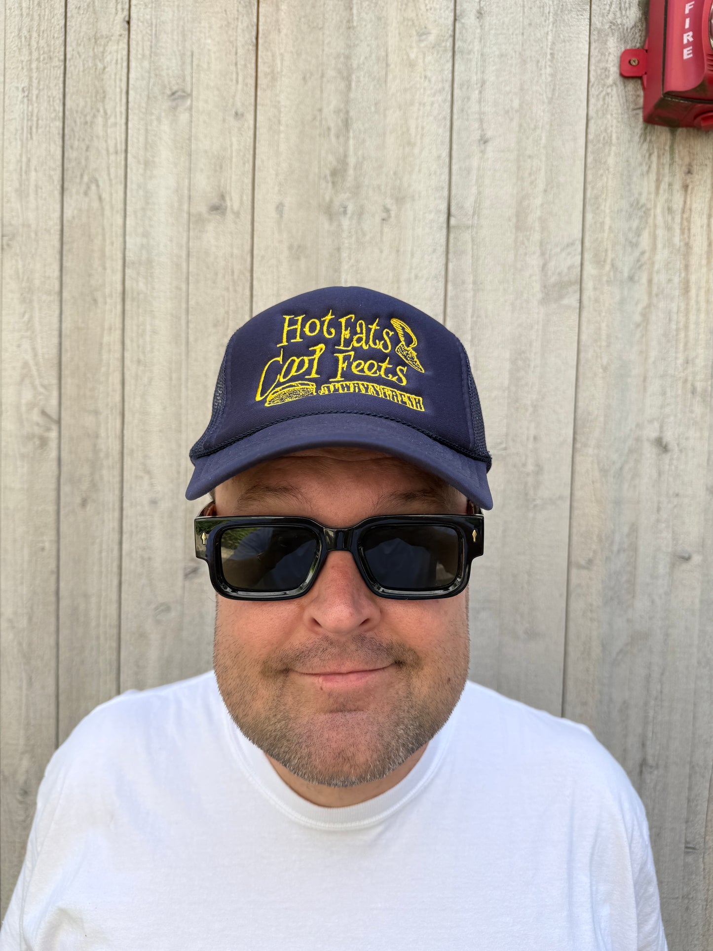 **PRE-ORDER LIVE**Hot Eats Cool Feets x FNFF Collab Trucker hat