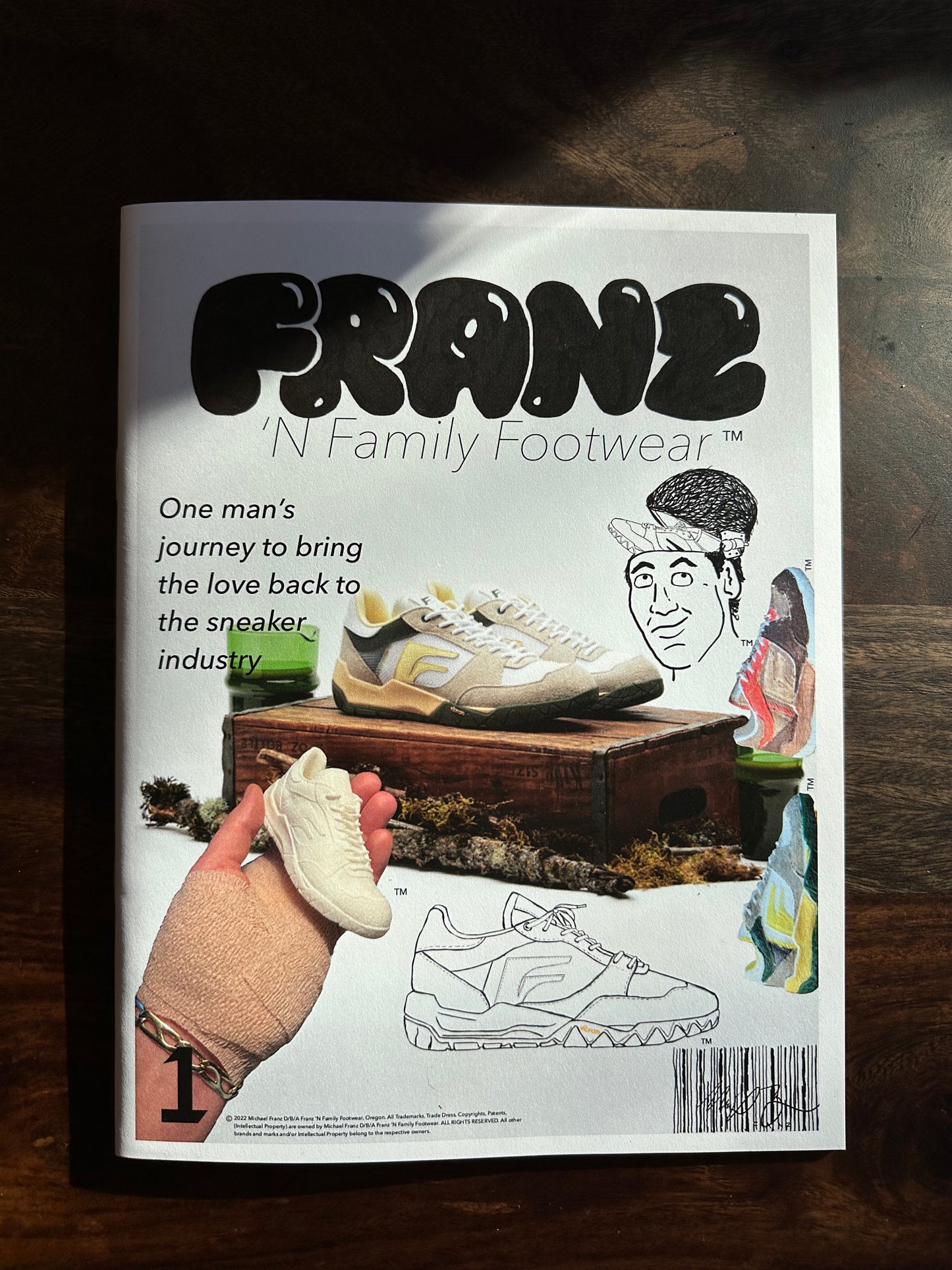 Franz 'N Family Footwear Zine