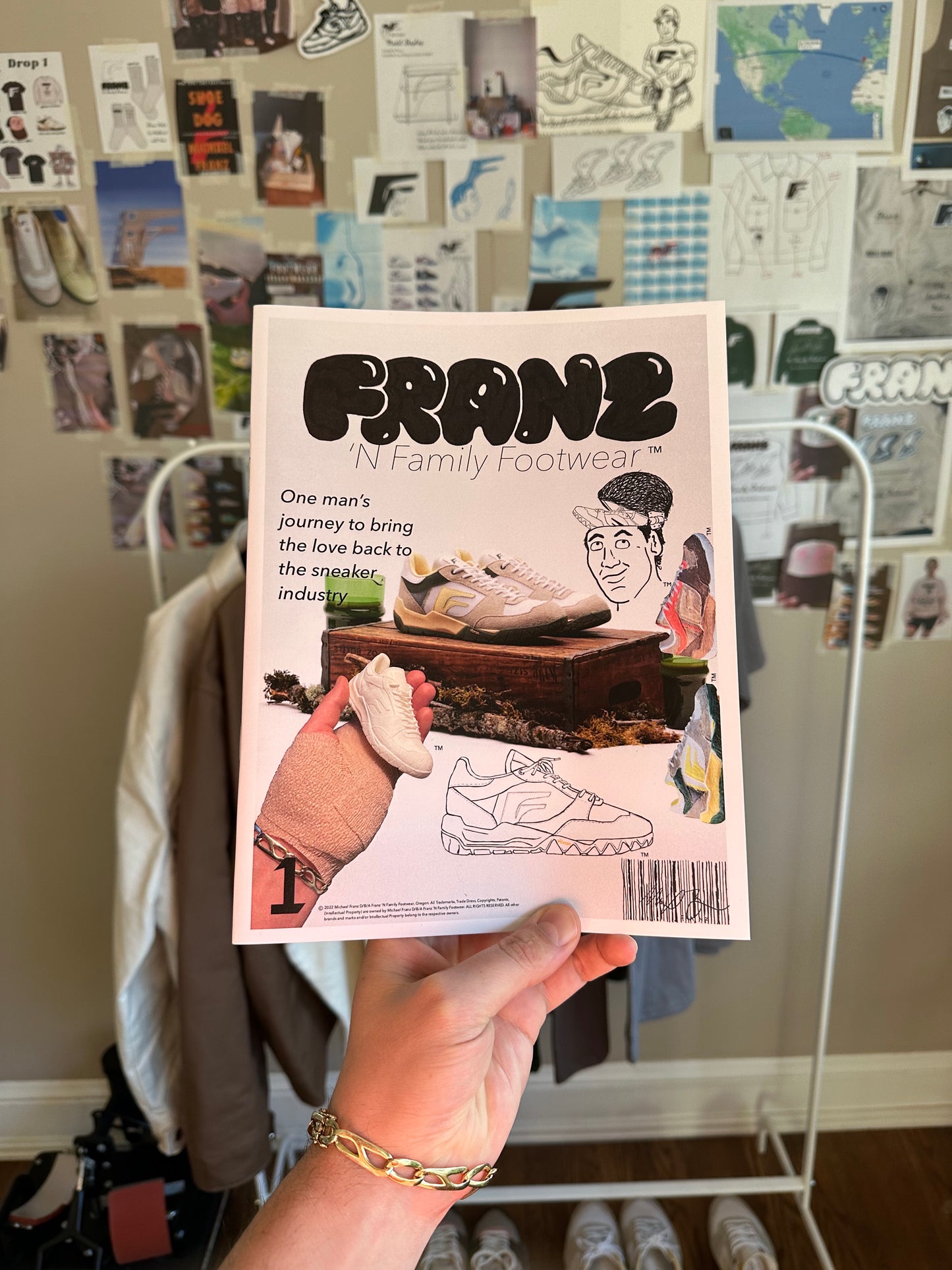 Franz 'N Family Footwear Zine